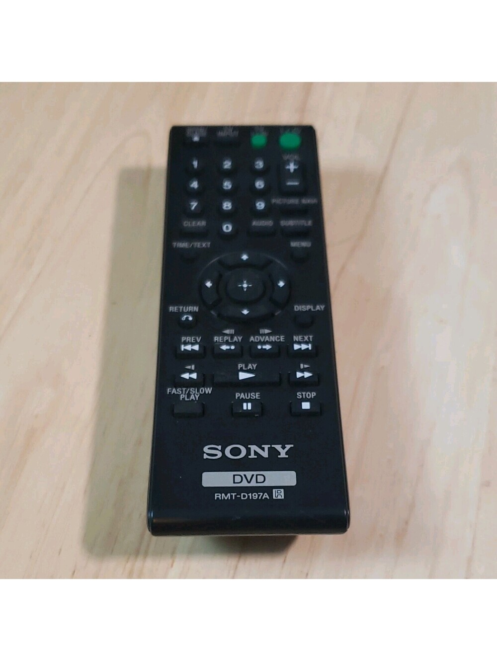 Sony RMT-D197A Wireless DVD Remote Control for Sony DVD Players, Black